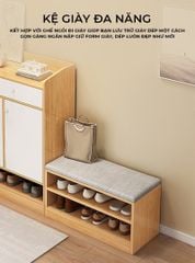 Kệ Giày Đa Năng 2 Tầng Gỗ MDF IGEA- GP322
