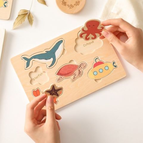 Bảng Đồ Chơi Giáo Dục Khám Phá Đại Dương Thông Minh Cho Bé Gỗ Cao Cấp IGEA - TOY07 - Nội Thất IGA Việt Nam