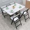 Bộ Bàn Ăn Gấp Gọn - 94 x 46 x 79 cm- Thương Hiệu IGA- GM133