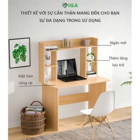 [Giảm giá 60%] Bàn Học Cho Bé Vân Gỗ - GP161