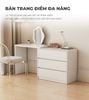 Bàn làm việc kèm tủ đựng đồ đa năng mang thiết kế đơn giản, sang trọng cho không gian học tập, làm việc hiện đại - GP325