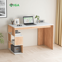 Bàn Làm Việc - Bàn Học G06 - Màu Gỗ Phối Trắng - GP226 - Hết hàng