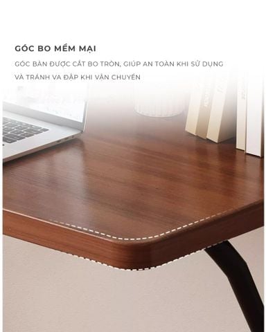 Bàn Làm Việc Thông Minh Mặt Gỗ MDF Gấp Gọn - GM139 - Nội Thất IGA Việt Nam