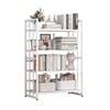 Kệ Sách Khung Sắt Đa Năng 4-5-6 Tầng Hiện Đại Full trắng - GM97 - Nội Thất IGA Việt Nam