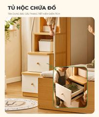 Giường Tầng Đa Năng An Toàn Và Tiện Lợi Cho Bé - GP354.13