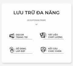 Bảng Pegbroad Vân Gỗ MDF Đa Năng IGEA - GP330 - Nội Thất IGA Việt Nam