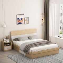 Giường Ngủ Hiện Đại Phong Cách Nhật Bản Có ngăn Chứa Đa Năng - GP244