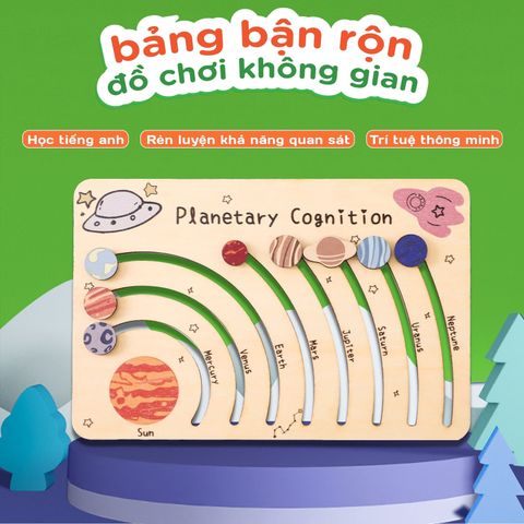 Bảng Đồ Chơi Giáo Dục Thông Minh Về Các Hành Tinh Cho Bé IGEA - TOY03