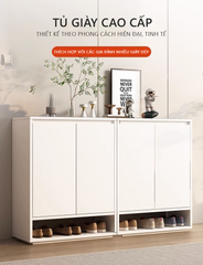 Tủ giày nhỏ cánh mở trắng - GP315