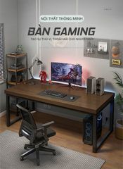 Bàn Gaming Chân Sắt Chữ U Gỗ MDF - GM66 - Hết hàng