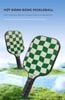 Vợt Pickleball Xanh Caro Viền Đen Hiện Đại - PK01B.5