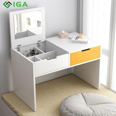 Bàn Trang Điểm Ngồi Bệt Thông Minh với thiết kế nhỏ gọn cho góc trang điểm hiện đại, gọn gàng - GP69