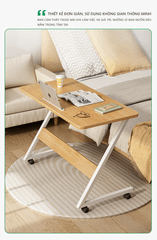 Bàn Làm Việc - Bàn Học Chân Chữ Z Có Bánh Xe IGA - GM75 - Hết hàng