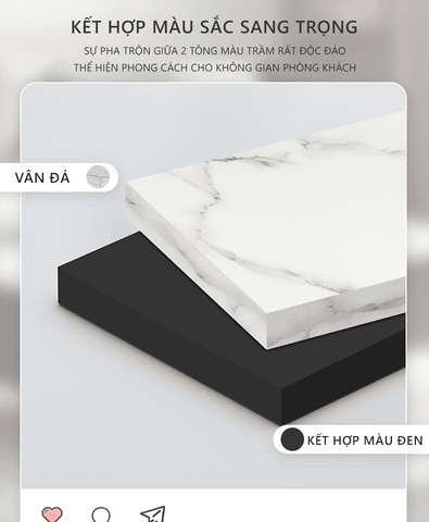 Kệ Tivi Gỗ Công Nghiệp Mặt Vân Đá Mang Phong Cách Bắc Âu Đơn Giản- GP297