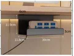 Khay đi dây điện gầm bàn làm việc - GM176 - Nội Thất Xanh Thông Minh IGEA