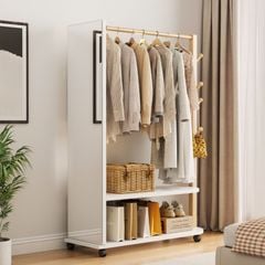 Giá Treo Quần Áo Kết Hợp Gương - GP371