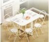Bàn ăn thông minh gấp gọn, full trắng - GM202 - Nội Thất IGA Việt Nam