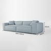 Ghế SOFA Phòng Khách Italia - 2m/1.6m - Xanh Navy - GC33 - Nội Thất IGA Việt Nam