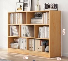 Kệ Sách Gỗ Đứng (Để Sàn) MDF - GP217 - IGEA Việt Nam