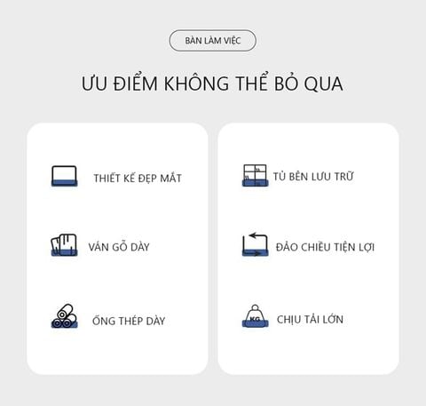 Bàn Làm Việc Gỗ MDF kết hợp Kệ Sách Đa Năng cho Góc Làm Việc Hiện Đại - GM131