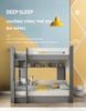 Giường Tầng Thông Minh 1m4x20 Màu Óc Chó Đen - GP359.61