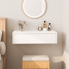 Bàn Trang Điểm Gỗ MDF Treo Tường Đa Năng với thiết kế nhỏ gọn, tiện lợi cho góc trang điểm hiện đại - GP291