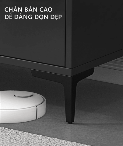 Kệ T. Gỗ Công Nghiệp Mặt Vân Đá Thông Minh Mở Rộng Kích Thước tùy chỉnh cho không gian phòng khách sang trọng - GP299