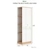 Tủ Quần Áo Màu Vân Gỗ Trắng - GP222.31 - Nội Thất IGA Việt Nam