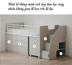 Giường tầng 1m4x2m - GP365