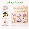 Bảng Đồ Chơi Giáo Dục Khám Phá Vũ Trụ Thông Minh Cho Bé Gỗ Cao Cấp IGEA - TOY06