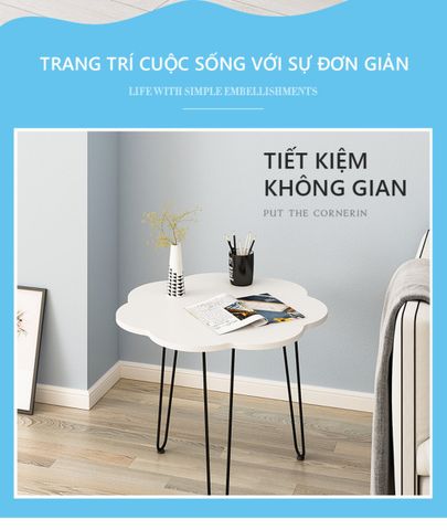B.T Hình Đám Mây Màu Trắng Nổi Bật Cho Phòng Khách - Nội Thất IGA - GM83 -  Hết hàng