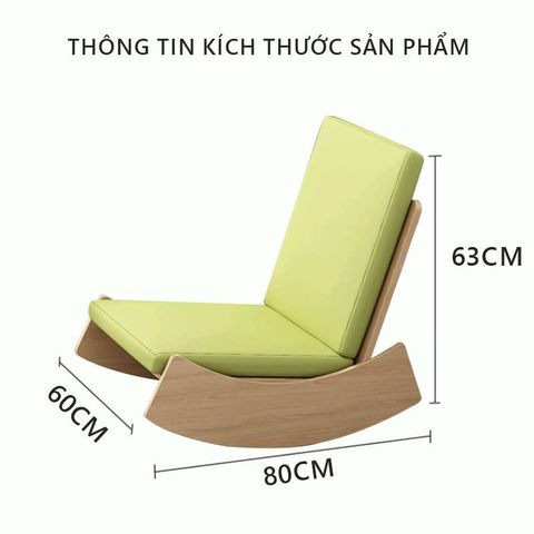Ghế đệm bập bênh ngồi bệt - GP304