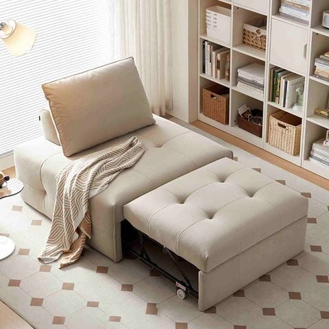 Giường Sofa Lông Cừu Gấp Gọn - Nội Thất IGA - GC40