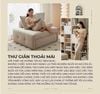 Giường Sofa Lông Cừu Gấp Gọn - Nội Thất IGA - GC40