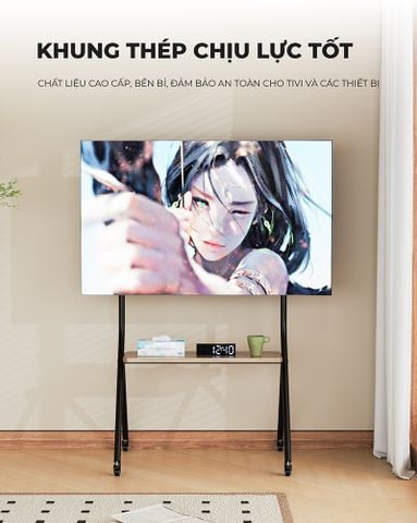 Giá Treo Tivi Di Động IGA Hiện Đại, Linh Hoạt Sử Dụng - GM189.V2