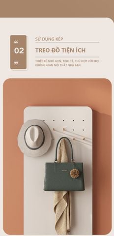 Gương Treo Tường Decor Đa Năng Thông Minh - GP263