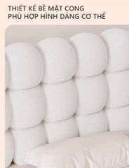 Đệm Đầu Giường Lông Cừu Mềm Mại Cloudly - GC39 - Nội Thất IGA Việt Nam