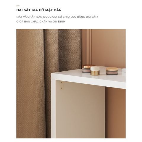 Bàn làm việc kèm tủ đựng đồ đa năng mang thiết kế đơn giản, sang trọng cho không gian học tập, làm việc hiện đại - GP325