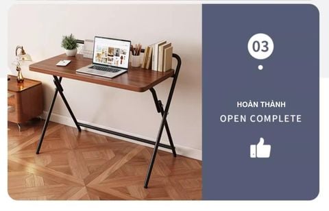 Bàn Làm Việc Thông Minh Mặt Gỗ MDF Gấp Gọn - GM139 - Nội Thất IGA Việt Nam