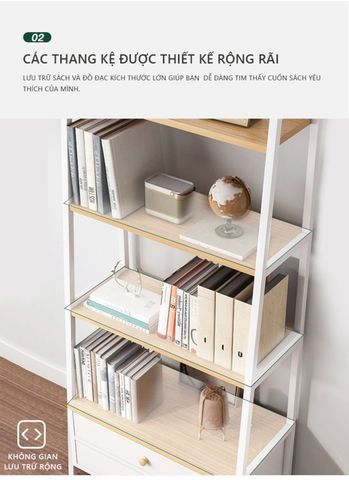 [Giảm giá 60%] K.S Khung Sắt Mặt Gỗ Đa Năng Có Ngăn Kéo - GM76 - Hết hàng