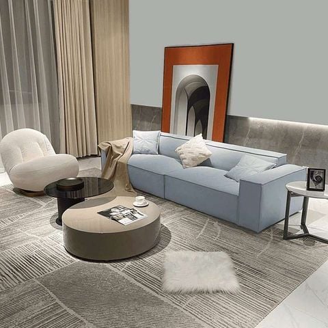 Ghế SOFA Phòng Khách Italia - 2m/1.6m - Xanh Navy - GC33 - Nội Thất IGA Việt Nam