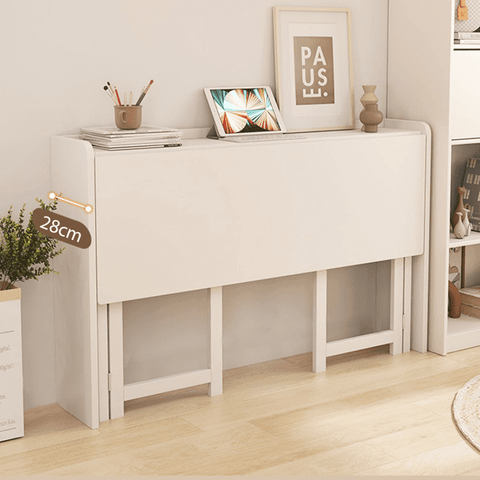 Bàn làm việc gấp gọn kết hợp kệ sách thông minh với thiết kế hiện đại cho góc làm việc tối giản, tinh gọn - GP309