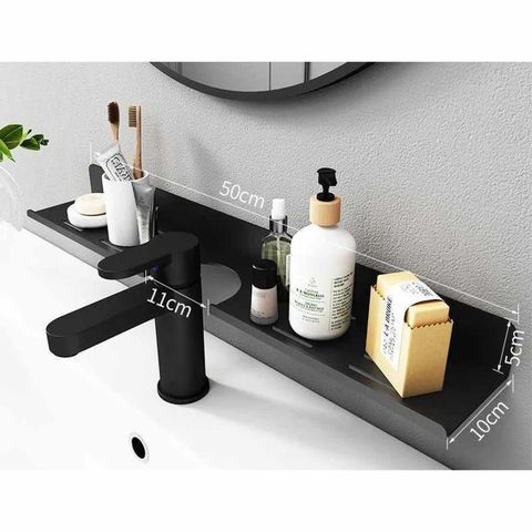 Kệ Sắt Đa Năng Treo Tường Khoét Lỗ - GM187