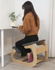 Ghế Chân Quỳ Gỗ Plywood Cao Cấp với thiết kế công thái học chống gù lưng - GP266