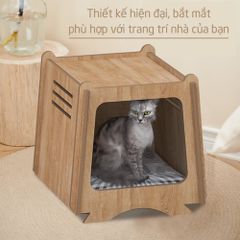 Nhà Cho Chó Mèo Nhỏ Gọn, Thuận Tiện, An Toàn P07 - GP208.03