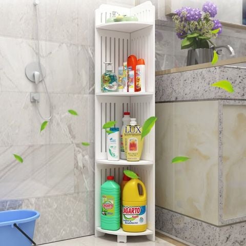 Kệ Góc Kẻ Sọc 4 tầng - IG122 - Nội Thất Thông Minh IGA