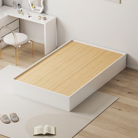 Giường Ngủ Hiện Đại Không Kèm Tab Vân Gỗ Trắng - Đa Dạng Kích Thước - GP342