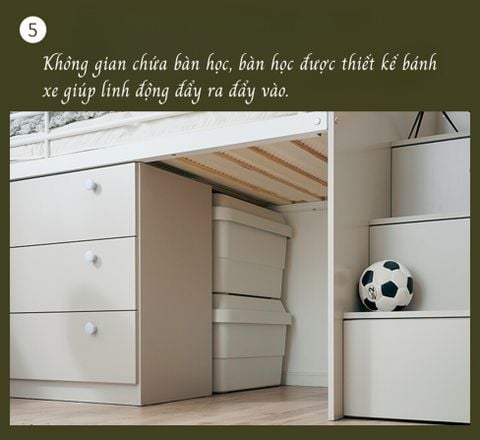 Giường tầng 1m4x2m - Giải Pháp Toàn Diện Cho Phòng Ngủ Của Bé - GP365 - Khai tử