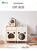 Tab Đầu Giường Kết Hợp Cat Box Có Chân - GP195