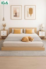 Giường Bệt Thông Minh Gỗ MDF Phong Cách Bắc Âu - GP310